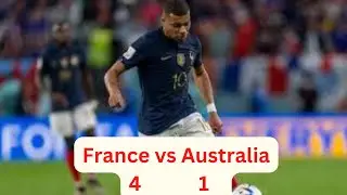 France vs Australia 4 1 Highlights FIFA World Cup Qatar 2022