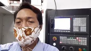 Transfer Program CNC Milling GSK218 MC dengan RS 232 DB9