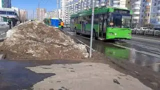 Казань. Маршрут троллейбуса №9, АкБуре - ул.Авангардная, троллейбус ТролЗаОптима 5275.03 №2343