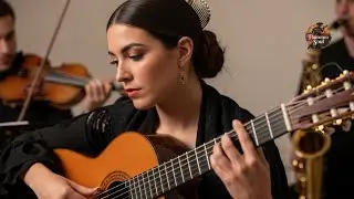 Trio Flamenco Fusion LIVE 24/7 &ndash; Guitar &times; Violin &times; Sax Spanish Lounge Music