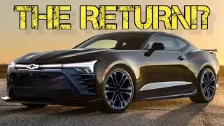 THE CHEVY CAMARO RETURN!? IS CHEVY MOVING FORWARD TO BRING BACK THE CAMARO!?