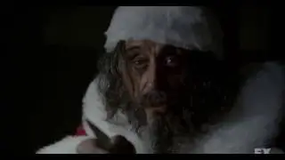American horror story asylum - sister Eunice traps sister Jude with the murderous Santa