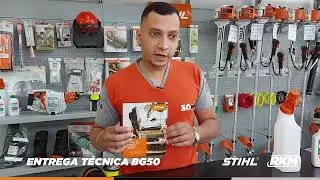 ENTREGA TECNICA SOPRADOR STIHL BG50