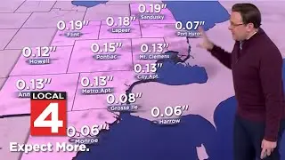 Metro Detroit weather forecast Dec. 25, 2025 -- 11 p.m. Update