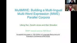 MultiMWE: Building a Multi-lingual Multi-Word Expression (MWE) Parallel Corpora