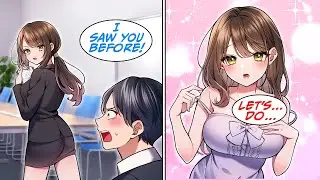 [Manga Dub] Looked up her skirt 2 days in a row, but then… [RomCom]
