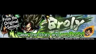 DB LEGENDS Broly story event ***READ DESCRIPTION BELOW FIRST****