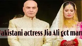 Pakistani actress Jia Ali got married /Jia Ali married pics