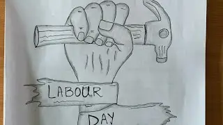 World Labour Day Drawing|International workers day |#art#drawing#labourday#day#viralvideo#trending