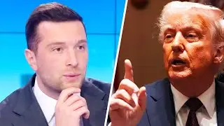 Jordan Bardella réagit aux menaces de Donald Trump : 