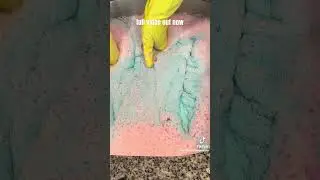 FOCA LAUNDRY POWDER POUR | ODDLY SATISFYING SPONGE SQUEEZING ASMR | LAUNDRY OVERLOAD CLEANTOK ASMR