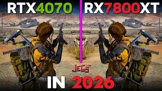 RTX 4070 vs RX 7800 XT | Ryzen 7 9800X3D | Tested in 15 games