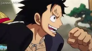 Luffy's Gear 4 Smoothest Transformation || One Piece Episode 1001#anime #onepiece #luffy #zoro