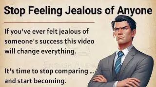 How to Stop Feeling Jealous of Anyone || Graded Reader || Improve Your English Fluency ✅️