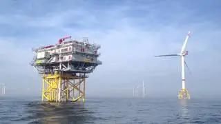 Video of the MERLIN Avian Radar System Installed at the C-Power Wind Farm in Belgium