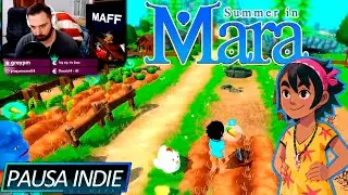 Agricultura, Constru&ccedil;&atilde;o e Explora&ccedil;&atilde;o?! Summer in Mara Gameplay - Pausa Indie