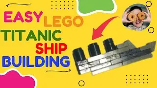 Easy LEGO Titanic Ship Building Tutorial for Kids 🛳️ | Step by Step!