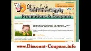 OldTimeCandy Coupon - OldTimeCandy Coupons, Promo Codes