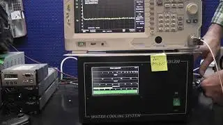 VHF 2m power amplifier BLF188XR 1000W water cooling test for SM3LBN