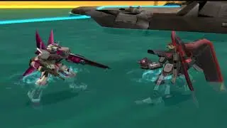 Battle Assault 3 Featuring Gundam SEED (PS2) Longplay All Characters Unlocked 4K [10]