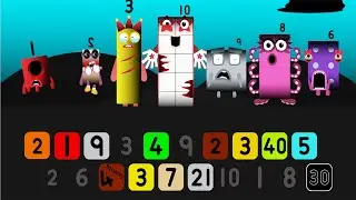 #Incredibox  #SprunkBlocks  But Numberblocks |  Compilation  #sprunki #numberblocksband