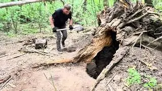 Creativity in building natural shelter cabins, protecting the environment #2025 #camping  #travel