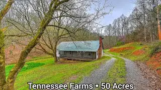Tennessee Farms For Sale | 49+ Acres | Tennessee Land For Sale | 2nd Home Need TLC | Big Land