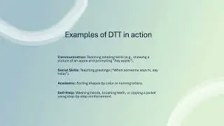DTT Presentation