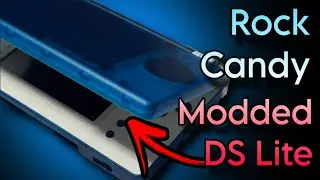 Building a Clear Blue Custom Nintendo DS Lite! Rock Candy Transparent Blue & White
