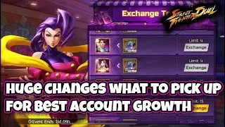 HUGE CHANGES TO ROSE EXCHANGE SHOP Full Buying guide to boost account Street Fighter Duel