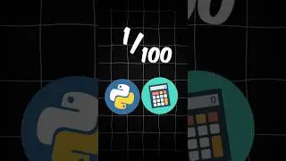 Как создать калькулятор на Python за 1 минуту! 💻 | Простой код для новичков