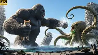 KONG TITAN VS. MUTANT OCTOPUS | Underwater Experiment Disaster (4K HDR)