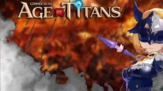 CHAOS BREAK LOSE!!|GRAND CROSS:AGE of Titans #strategyliveshere #mmorts #anime