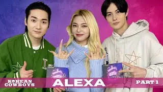 [RUS SUB] Hanging out with AleXa, getting Back in Vogue - Korean Cowboys Podcast S3E1 (AleXa Part 1)