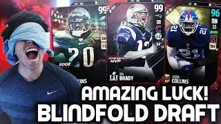AMAZING BLINDFOLD DRAFT!? PERFECT PICKS! MADDEN 17 DRAFT CHAMPIONS