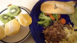 Delicious Muscle Building Meal on Christmas Eve