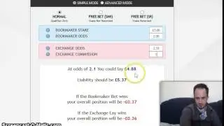 How to use the matched betting calculator