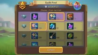 #lordsmobile #guildfest #rewardscollection #masterleague