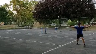 Tennis Pro Vs Badminton Player in a TENNIS MATCH.. WHO WILL WIN?