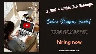 2,000+ W@H Job Openings CDC & IRS (Hiring Now)! + Online Shopping Jobs