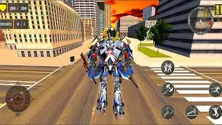 Thor Robot Police Hammer Robot Fighter - Robot Superhero - Android Gameplay
