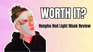 Лучшая маска для светотерапии красным светом на Amazon? Обзор RENPHO.