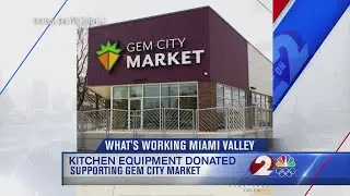 Kitchen equipment donated to Gem City Market