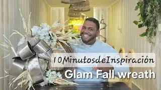 DIY Glam Fall Wreath Hydrangeas + Velvet Pumpkins 😍&rdquo;with @Alexvanlamoen Season 6 Ep. 4