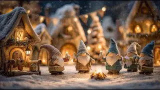 🔴 LIVE Magical Christmas Lilliputs 🎄 Cozy Holiday Ambience | Enchanted Winter Stream
