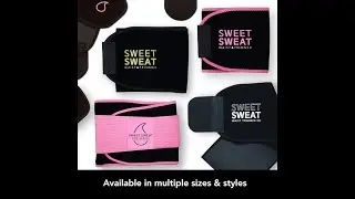 Sports Research&reg; Sweet Sweat Waist Trimmer - Premium Sweat Enhancing Fitness Belt for Women & Men