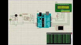 Making Multimeter using Arduino Uno and ACS712 30A and Voltage divider on Proteus