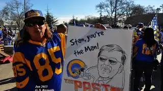Bring Back The LA Rams Rally Jan 18 2015