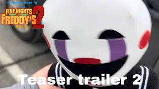 Fnaf Plush: Frostbear Goes To The Fnaf Movie 2 Teaser Trailer 2