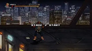 Streets of Rage 4 Stage 7 Gameplay rank S